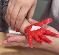 Easy Heart Handprint Craft for Toddlers