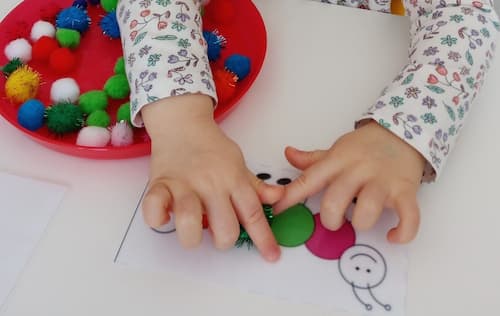 Color Matching for Toddlers Fun Learning Activities with a Caterpillar Craft