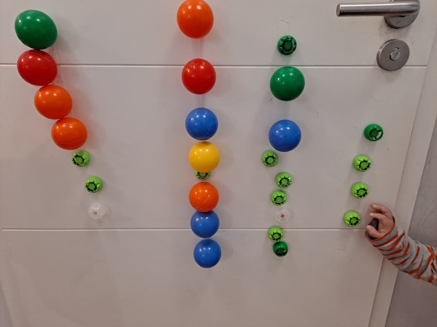 The 5-Minute Sticky Ball Wall Activity That Kept My Toddler Busy