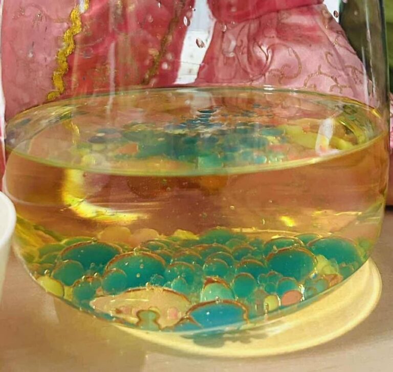 oil and water experiment