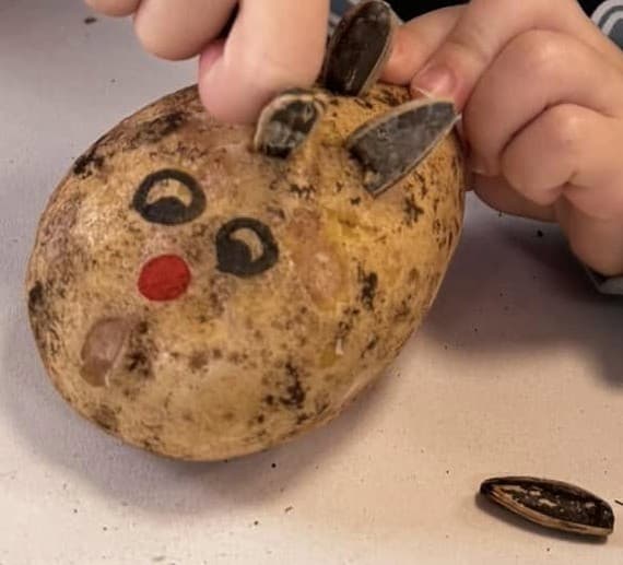 Potato Hedgehog Craft for Kids – Cute & Easy Nature Activity