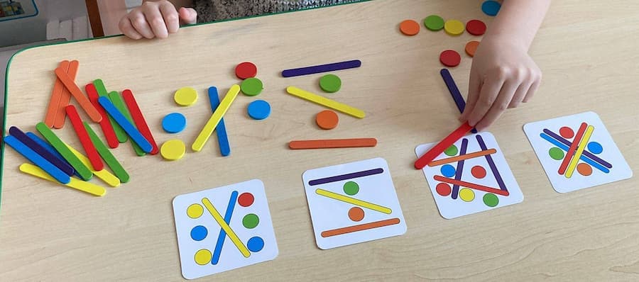 Preschool Pattern Activities: Fun Craft Stick Matching Game for Kids