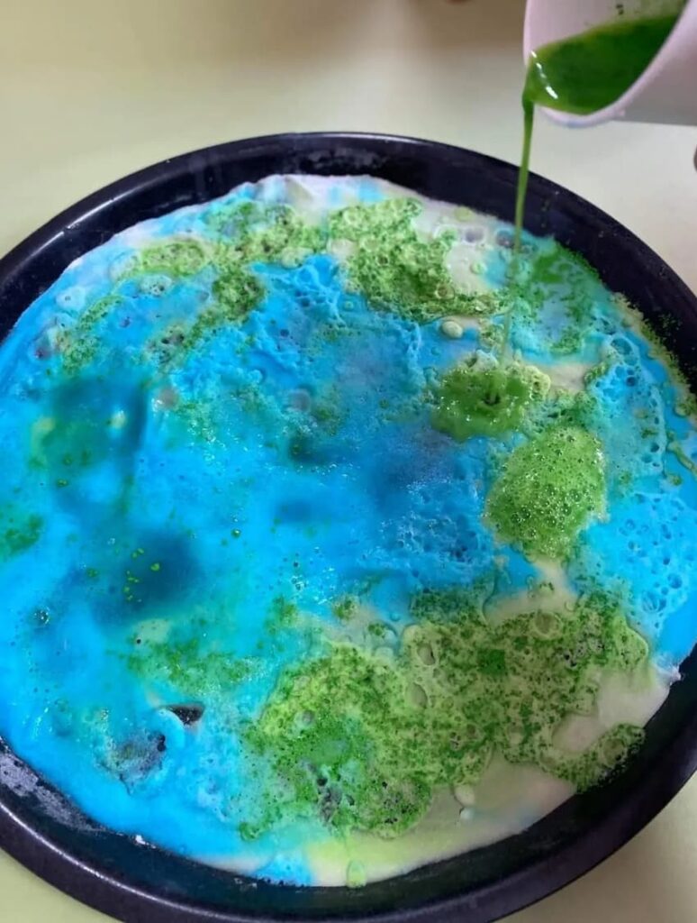 Earth Day sensory play activity
