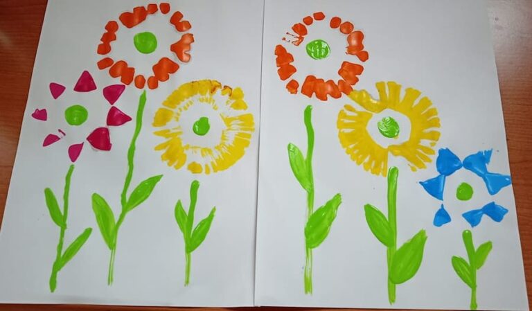 Easy toddler painting activity