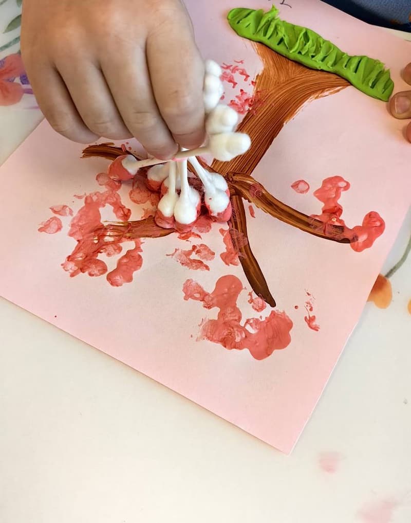 cherry blossom craft ideas for kids