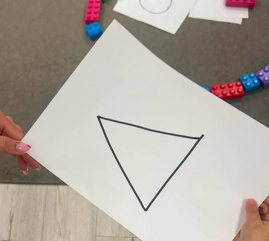 Easy Shape Matching Activities with Blocks for Toddlers