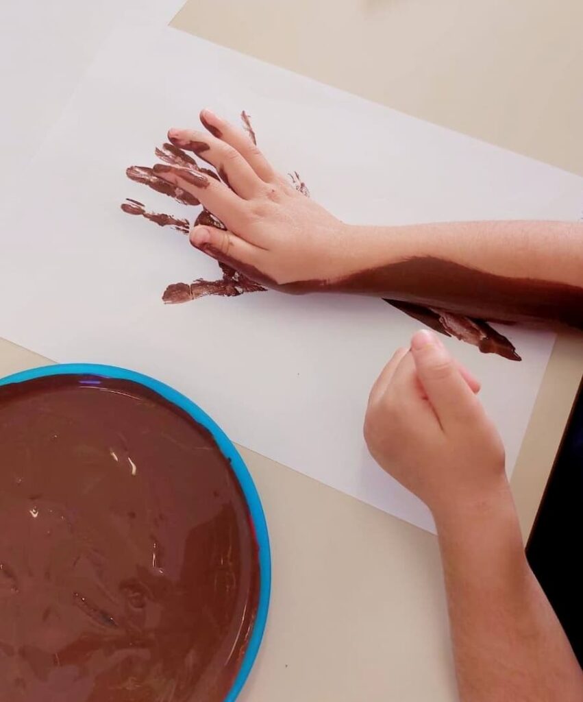 handprint tree craft