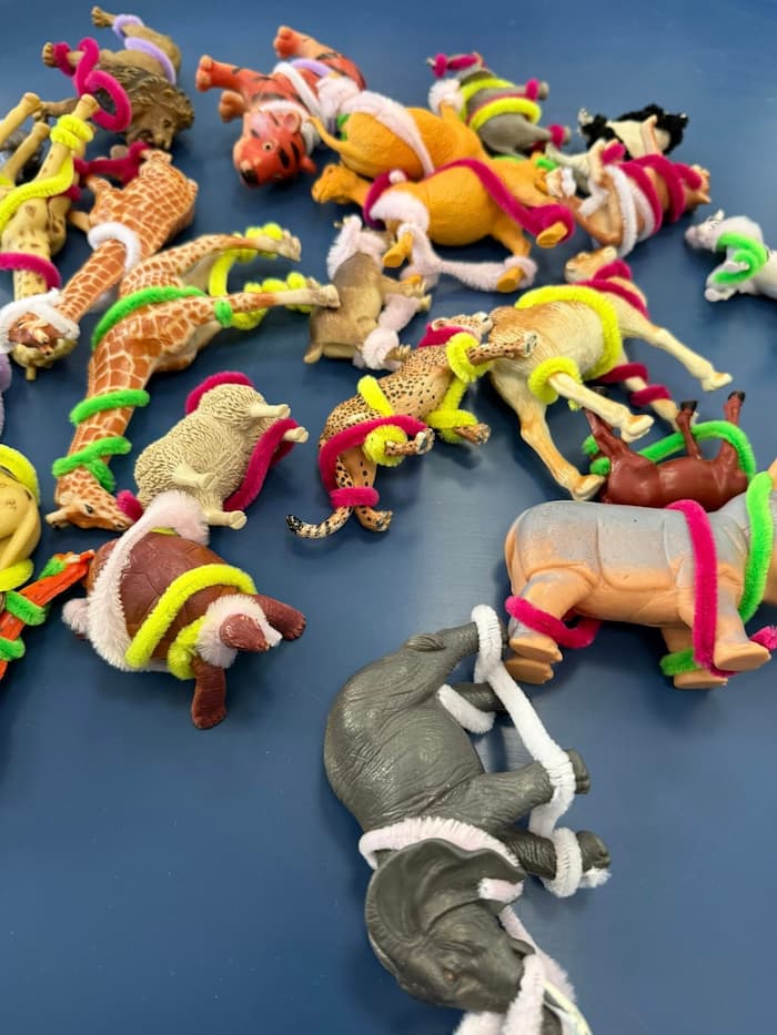 Rescue Games For Kids: Easy Pipe Cleaner Animal Activity for Toddlers