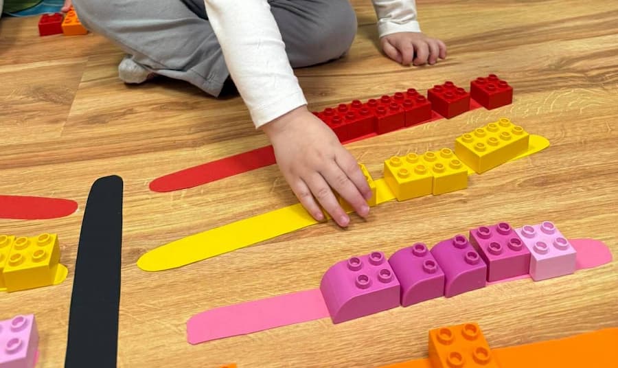 Color Matching Activities For Toddlers (Easy Butterfly Duplo Learning Activity)
