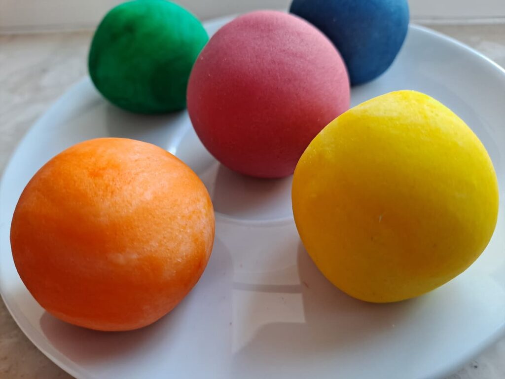homemade playdough