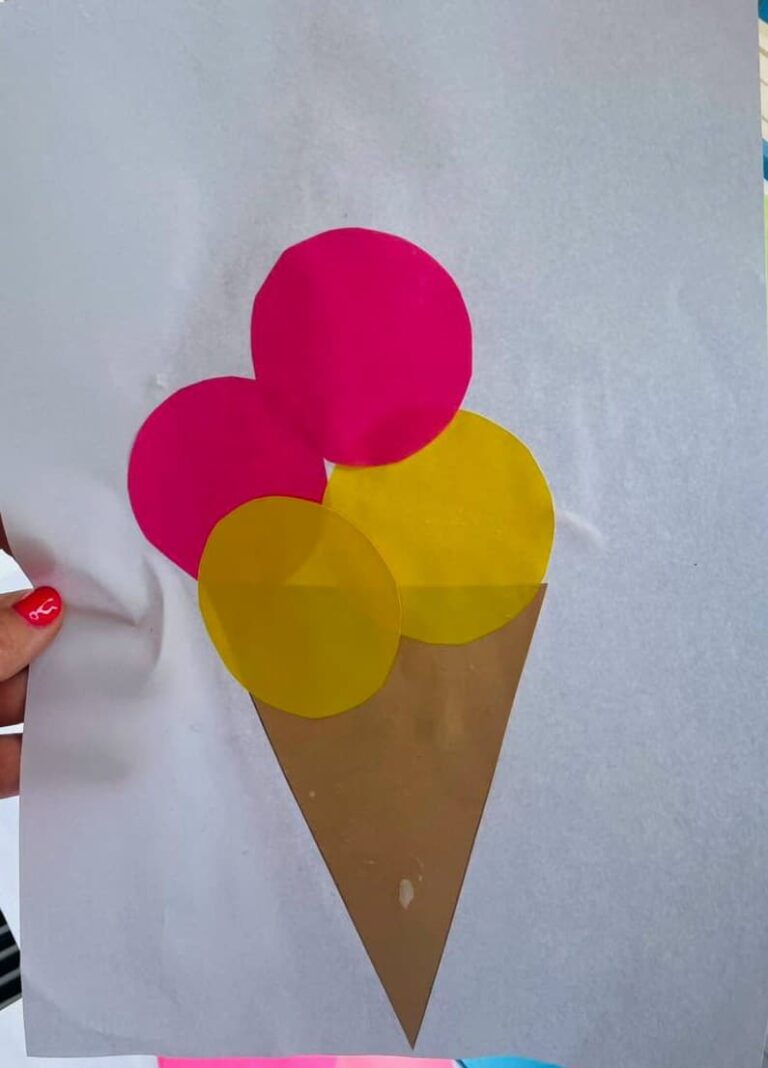 Ice cream crafts for toddlers