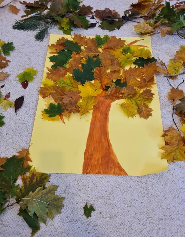 Easy Fall Tree Crafts for Kids 