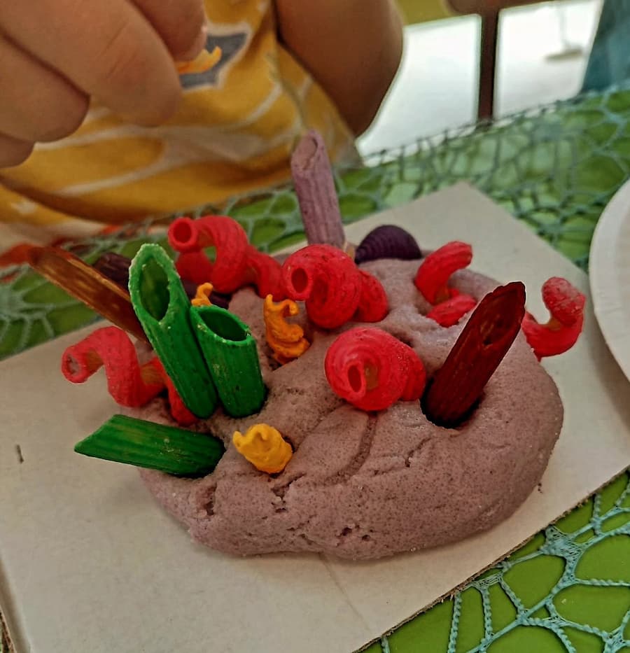 ocean playdough