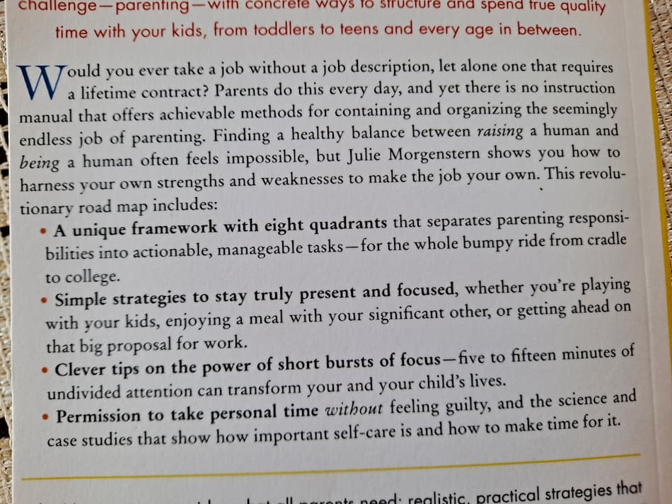 time to parent review