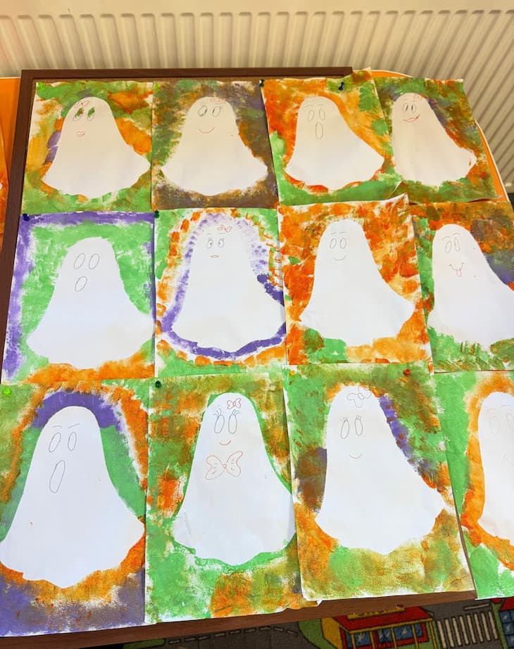  Easy Ghost Painting Craft 